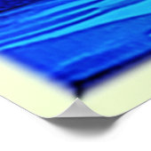 Lebhafte Sonnenuntergangslandschaft Poster (Ecke)