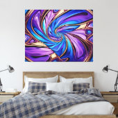 lebhafte, spiralumhüllte Leinwand (Insitu (Schlafzimmer))