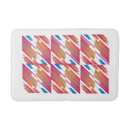 Lebhafte Splash farbenfrohe Badematte