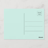 Lebhafte Springtime Oil Akryllic Art Postkarte (Rückseite)