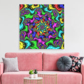 Lebhafte Sprinklerflora Leinwanddruck (Insitu (Wohnzimmer))