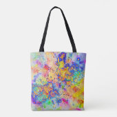 Lebhafte Spritzer Tasche (Rückseite)