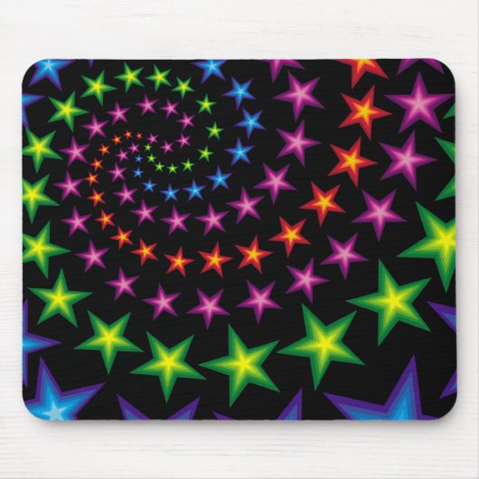 lebhafte Sternenzusammensetzung Mousepad (Vorne)