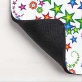 lebhafte Sternenzusammensetzung Mousepad (Ecke)