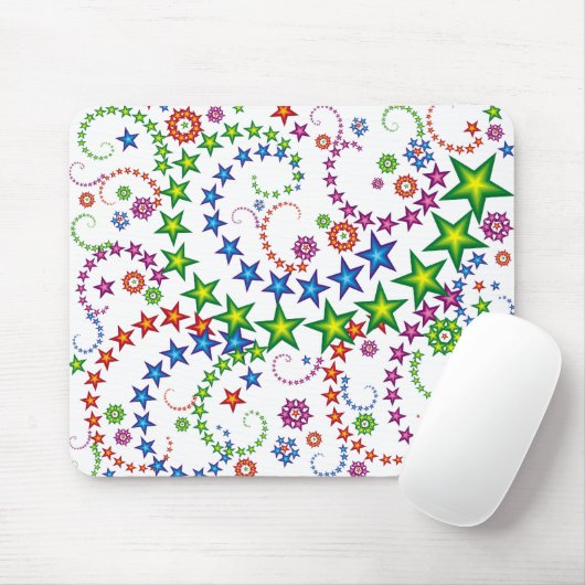 lebhafte Sternenzusammensetzung Mousepad (Mit Mouse)