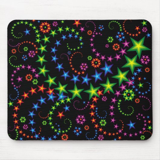 lebhafte Sternenzusammensetzung Mousepad (Vorne)