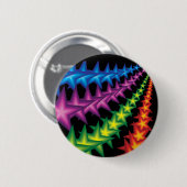 lebhafte Sternstreifen Button (Vorne & Hinten)