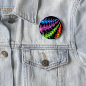 lebhafte Sternstreifen Button (Beispiel)