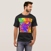 Lebhafte Stilkunst T-Shirt (Vorne ganz)