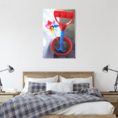 Lebhafte Strandspielzeuge Leinwanddruck (Insitu (Schlafzimmer))