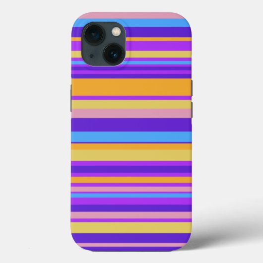 Lebhafte Streifen Case-Mate iPhone Hülle (Rückseite)
