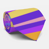 Lebhafte Streifen Krawatte (Gerollt)