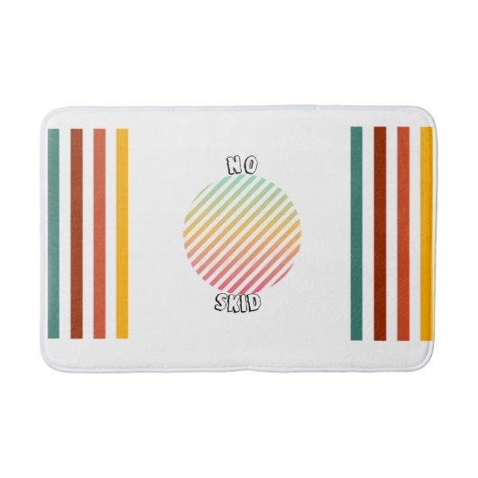 Lebhafte Stripes-Bathmat Badematte (Vorderseite)
