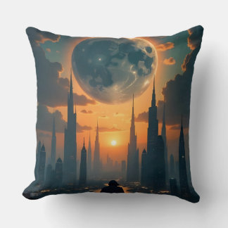 Lebhafte Sunset Art Kissen