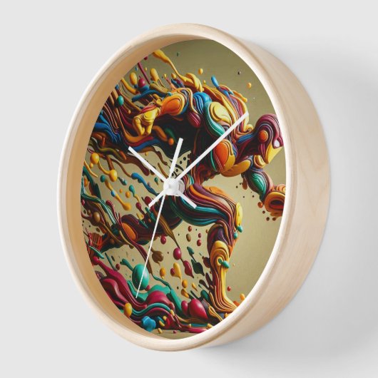 Lebhafte Superhero-Runner-Uhr Uhr (Winkel)