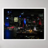 lebhafte Sydney-Lichter Poster (Vorne)