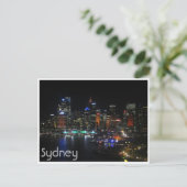 lebhafte Sydney-Lichter Postkarte (Stehend Vorderseite)