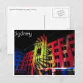 lebhafte Sydney-Mca-Spirale Postkarte (Vorne/Hinten)