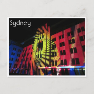 lebhafte Sydney-Mca-Spirale Postkarte