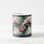 Lebhafte Tasse mit asiatischem Design (Mittel)