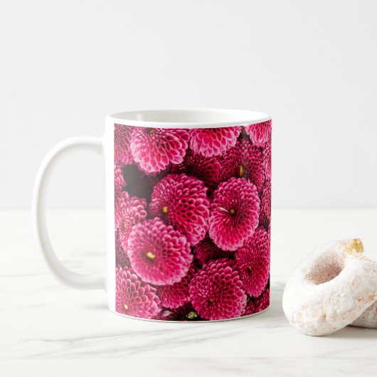 Lebhafte Tasse-Muster: Zazzle Store Hits! Kaffeetasse (Mit Donut)