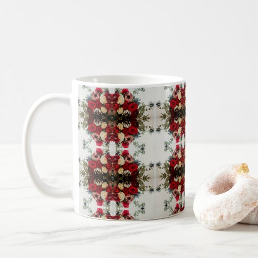 Lebhafte Tasse-Muster: Zazzle Store Hits! Kaffeetasse (Mit Donut)
