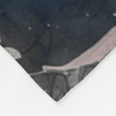 Lebhafte Tintenfusion Fleecedecke (Ecke)