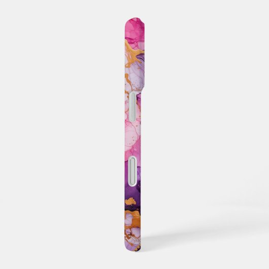 Lebhafte Tintenfusion iPhone 16 Hülle (Rechte Seite)