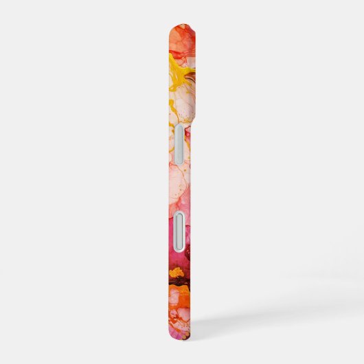 Lebhafte Tintenfusion iPhone 16 Hülle (Rechte Seite)