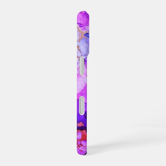 Lebhafte Tintenfusion iPhone 16 Hülle (Rechte Seite)