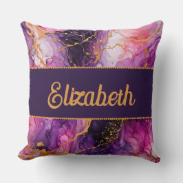 Lebhafte Tintenfusion Kissen