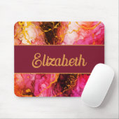 Lebhafte Tintenfusion Mousepad (Mit Mouse)