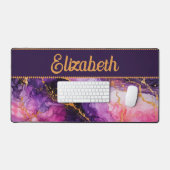 Lebhafte Tintenfusion Schreibtischunterlage (Tastatur & Maus)