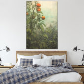 Lebhafte Tomato Pflanze Garden Malerei Leinwanddruck (Insitu (Schlafzimmer))