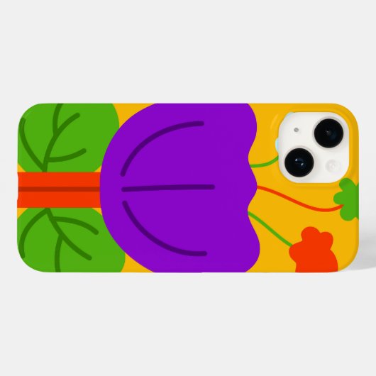 Lebhafte Tones Case-Mate iPhone Hülle (Rückseite (Horizontal))