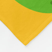 Lebhafte Tones Fleecedecke (Ecke)