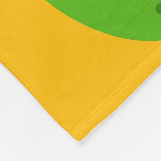 Lebhafte Tones Fleecedecke (Ecke)