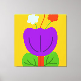 Lebhafte Tones Leinwanddruck