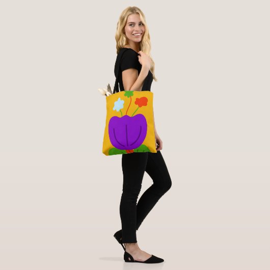 Lebhafte Tones Tasche (Am Model)