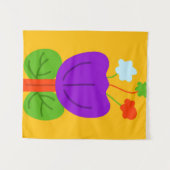 Lebhafte Tones Wandteppich (Vorderseite (Horizontal))