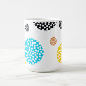 Lebhafte, trendige, coole, lustige, moderne gepunk kaffeetasse (Mittel)