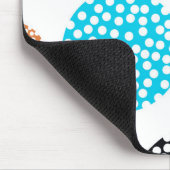 Lebhafte, trendige, coole, lustige, moderne gepunk mousepad (Ecke)