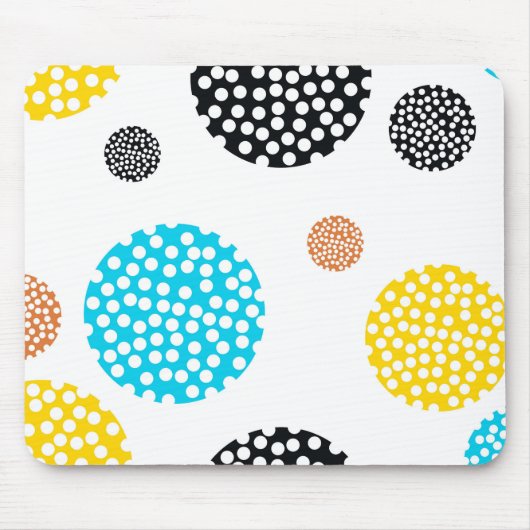 Lebhafte, trendige, coole, lustige, moderne gepunk mousepad (Vorne)