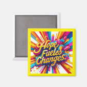 "Lebhafte Übergänge" Magnet (Vorderseite/Rückseite)