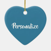 Lebhafte und farbenfrohe Sonnenschirme Keramik Ornament (Hinten)