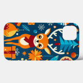 Lebhafte und farbenfrohe Weihnachtsmuster Case-Mate iPhone Hülle (Rückseite (Horizontal))