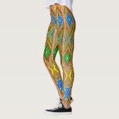 Lebhafte und komfortable farbenfrohe Leggings (Links)