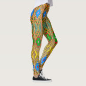 Lebhafte und komfortable farbenfrohe Leggings (Rechts)