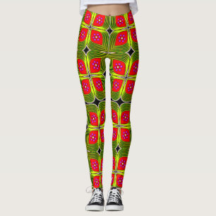 Lebhafte und komfortable farbenfrohe Leggings