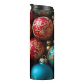 Lebhafte und kühne Weihnachtsausgabe - Feierlicher Thermosbecher (Nach rechts gedreht)